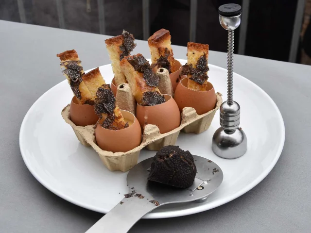 Crème d'oeuf à La Truffe
