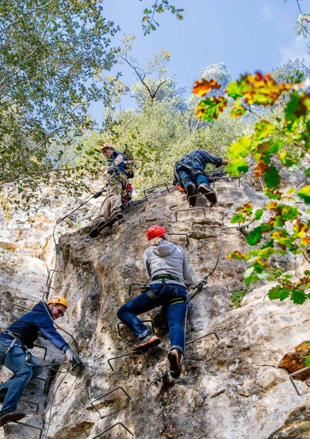 La Forêt des écureuils : Accrobranche et Via Ferrata