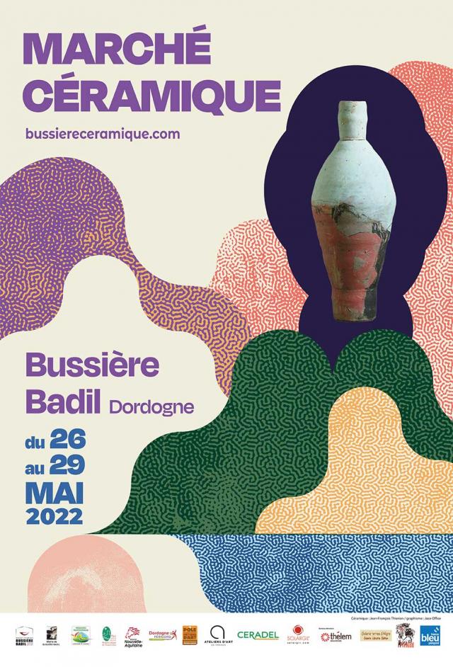 Marché céramique de Bussière Badil 2022