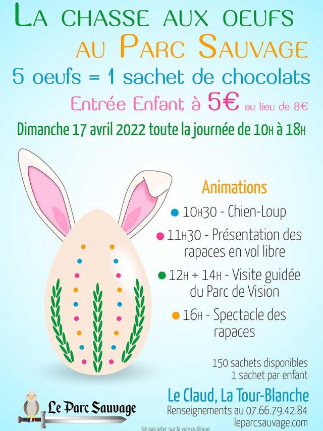 Paques-2022 Parc sauvage