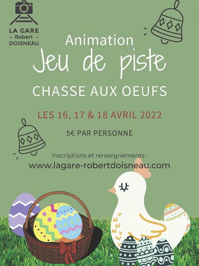 Gare Robert Doisneau Chasse Oeufs Paques