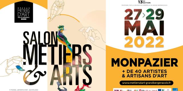 Salon Metiers Arts Monbazillac 2022 Visuel