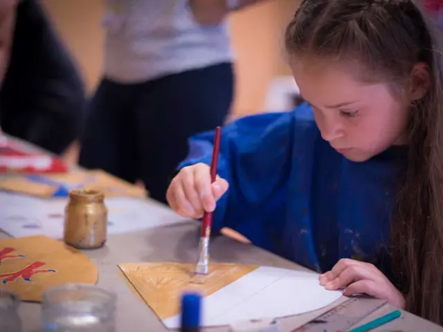 Atelier pour enfants au château de Bourdeilles