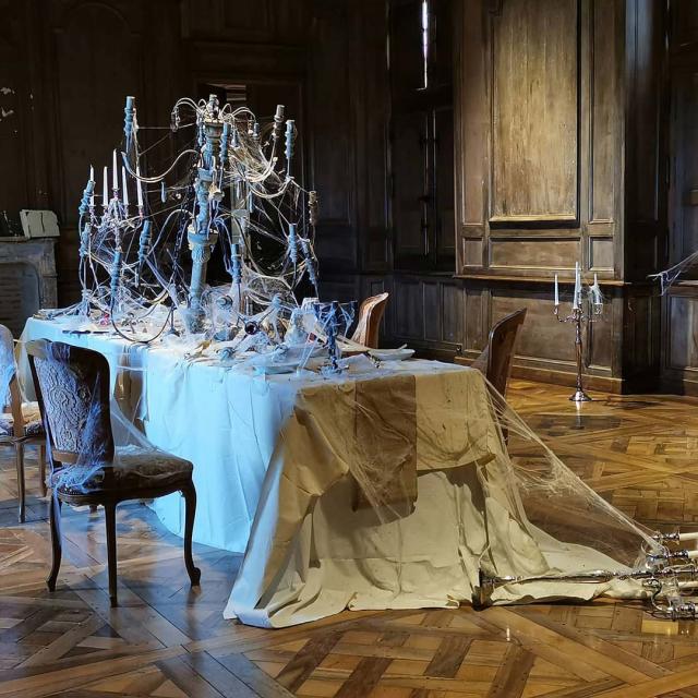 Photo Fantôme au Château de Biron