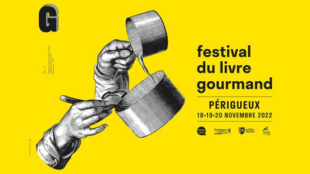 Festival Livre Gourmand Perigueux 2022 Visuel