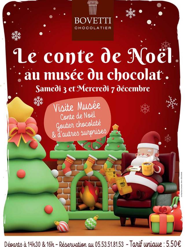 Noel 2022 Musee Chocolat Bovetti