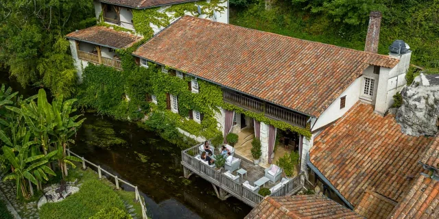 Hôtel-restaurant Moulin du Roc à Champagnac de Belair