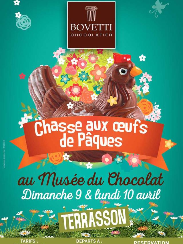 Musee Chocolat Bovetti Chasse Oeufs Paques 2023