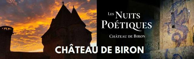 Nuits Poetiques Chateau Biron