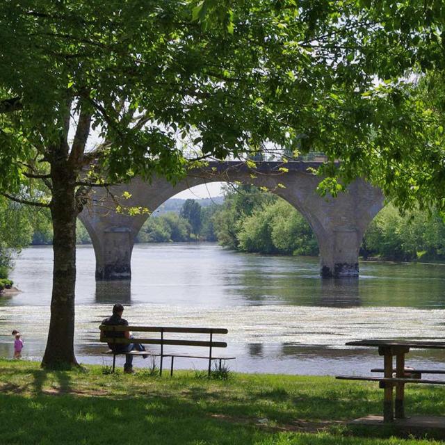 Rivière Dordogne en Pays de Bergerac