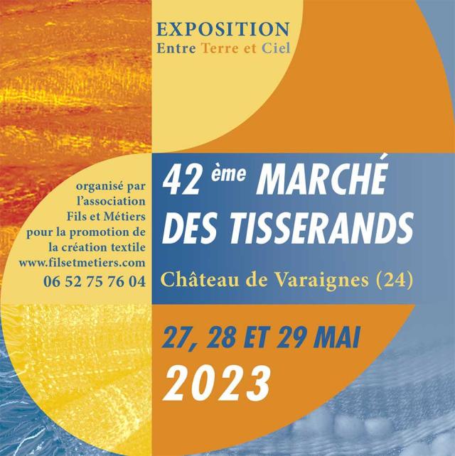 Marche Tisserands Varaignes 2023 Affiche