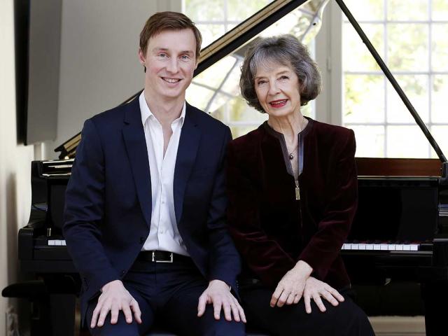 Anne Queffélec et Gaspard Dehaene Credit