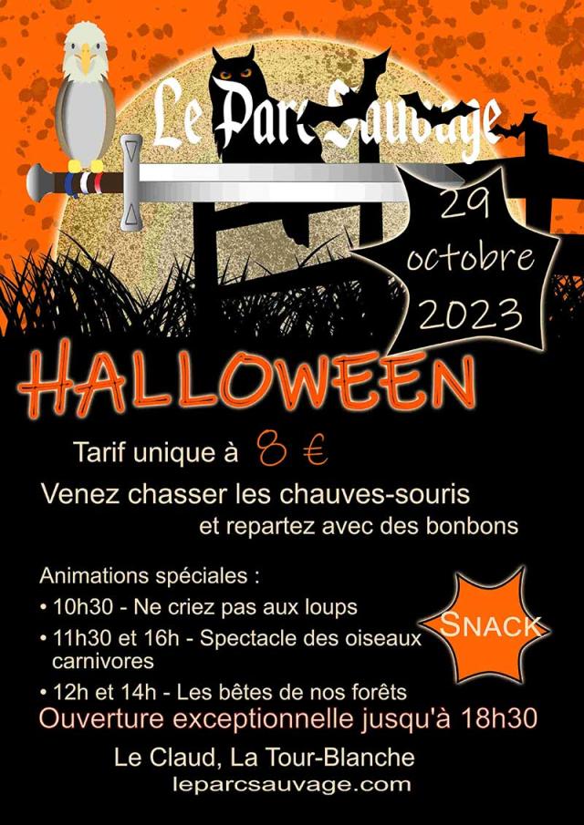 Halloween Parc Sauvage 2023