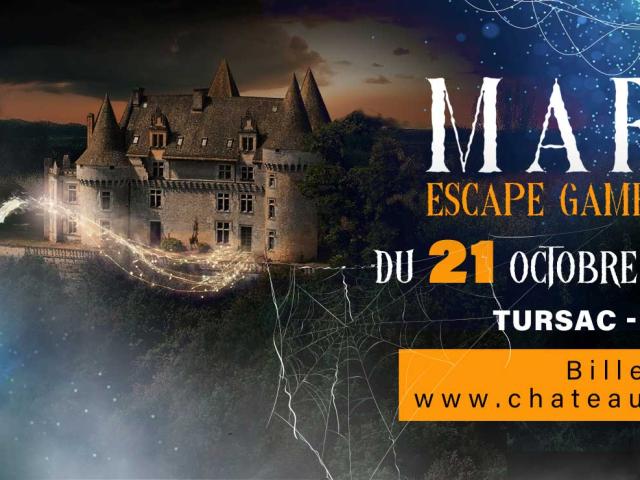 Escape Game Halloween Chateau Marzac