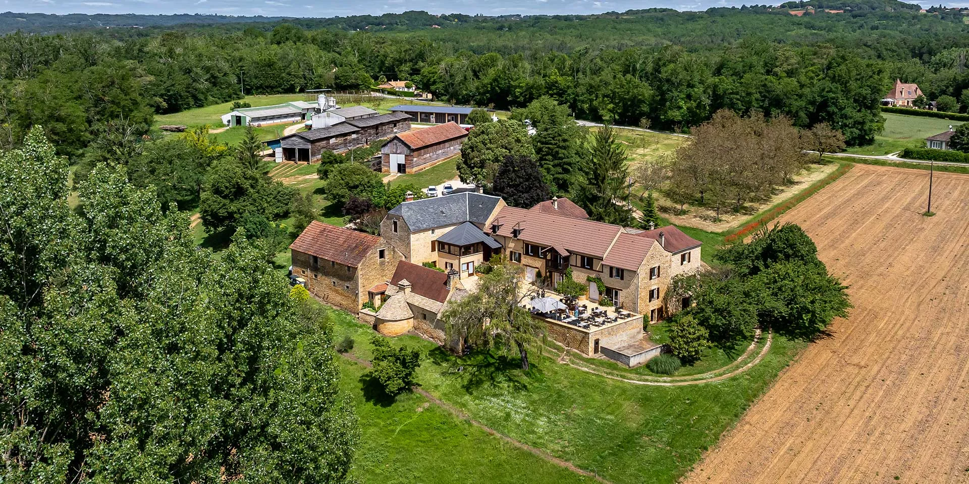 Ferme Auberge La Garrigue Haute à Prats de Carlux