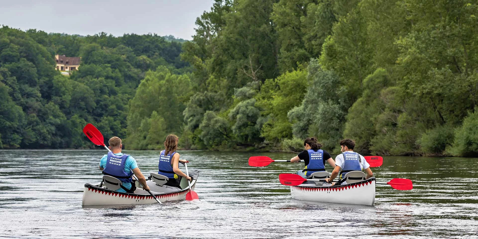 Canoë sur la Dordogne