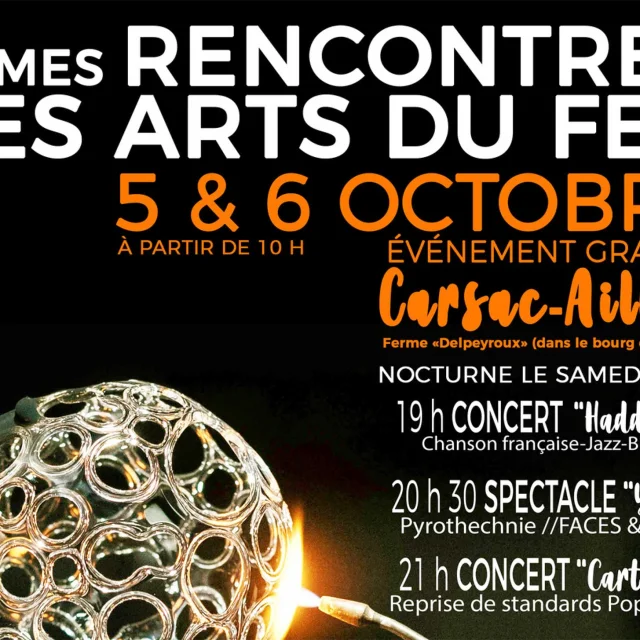Rencontres Arts Feu 2024 Visuell