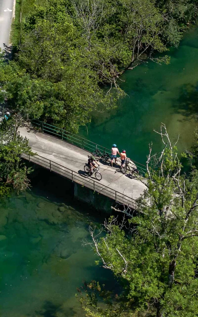 Balade à vélo dans la vallée du Céou