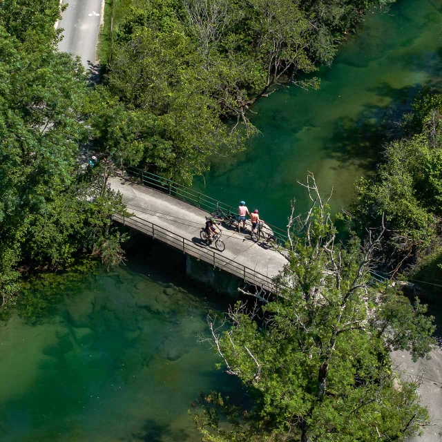 Balade à vélo dans la vallée du Céou