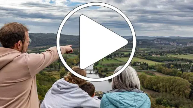 Village de Domme en Dordogne Périgord