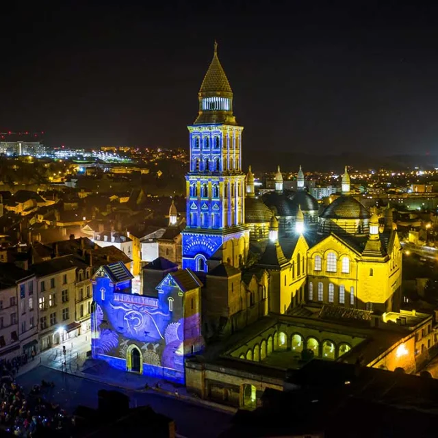 Mapping Vidéo - Cathédrale Saint-Front à Périgueux