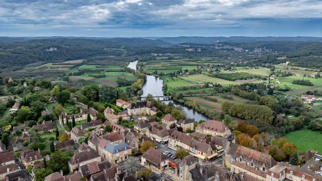 Village de Domme en Dordogne Périgord