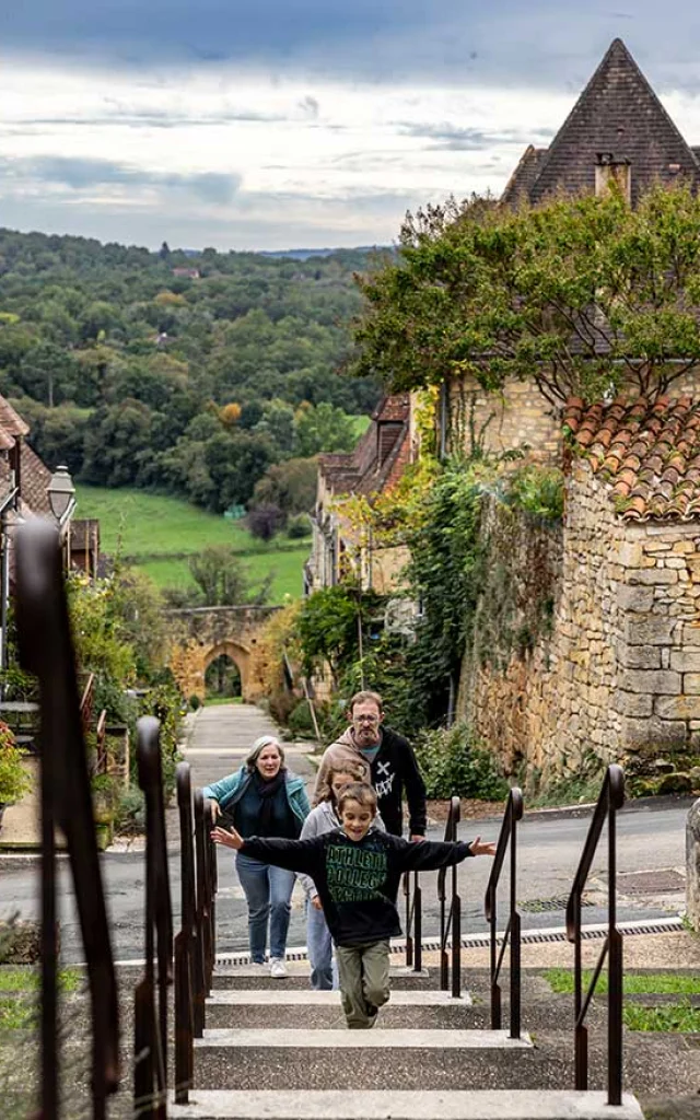 Village de Domme en Dordogne Périgord