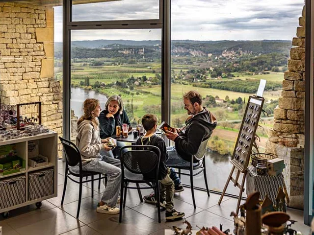 Village de Domme en Dordogne Périgord