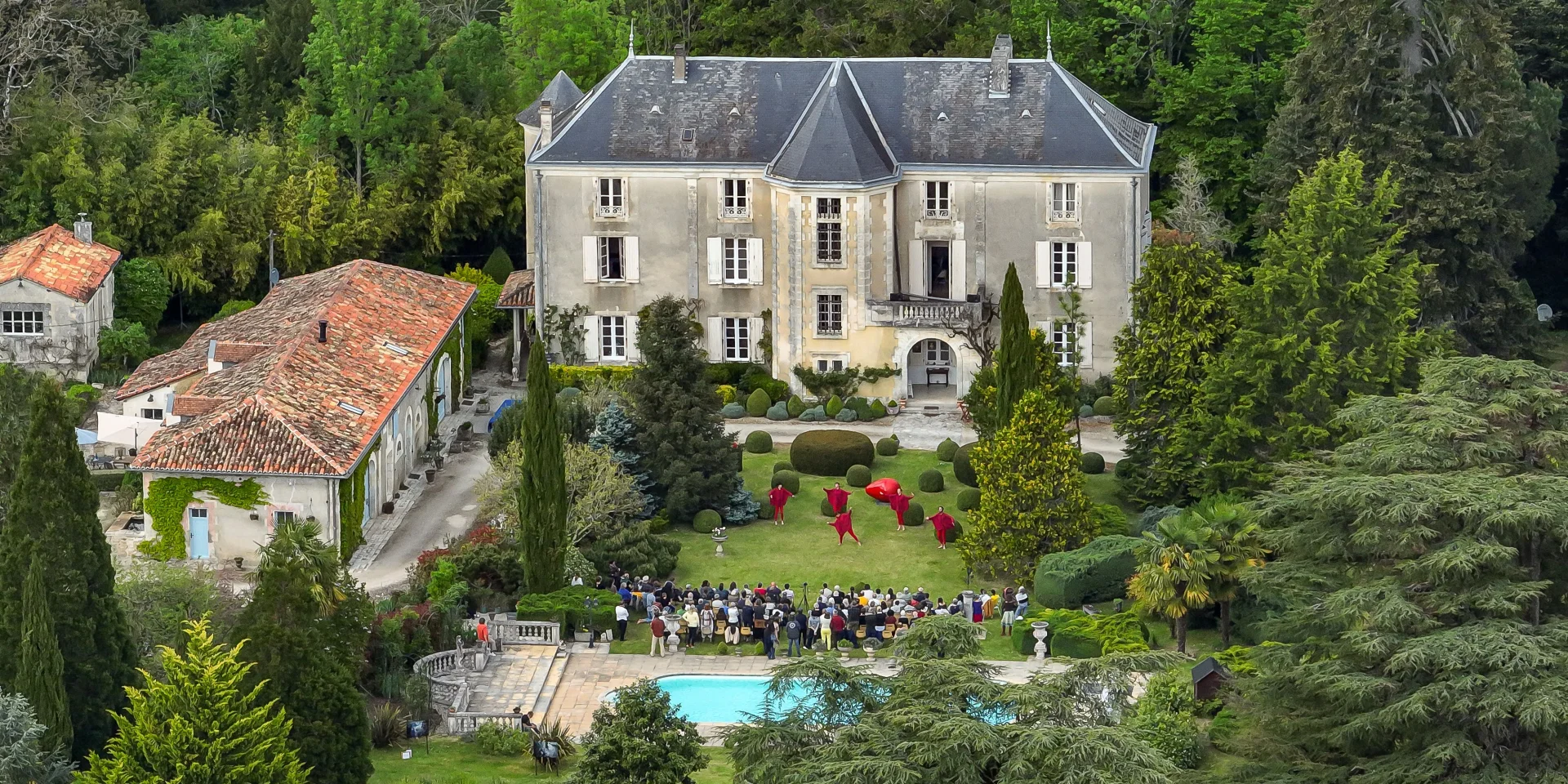 Dji 0120 Chateau De Lasteyrie Chateaux En Fete Dordogne 2022@declicdecolle