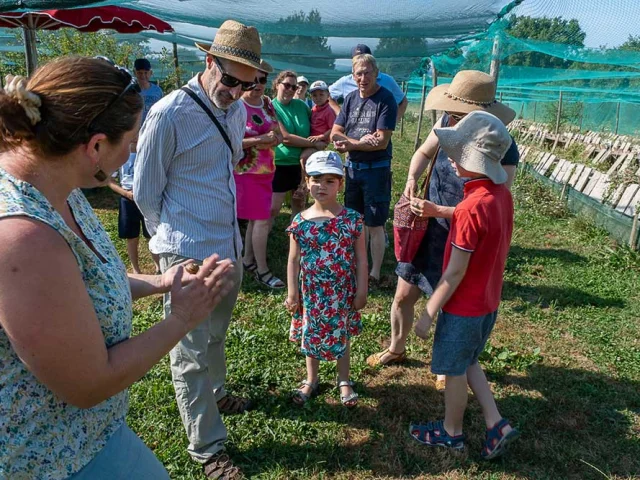 Ferme Méli-Mélo d'escargots à Génis