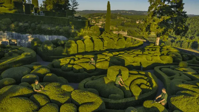 Jardiniers Bastion Marqueyssac Marc Dozier