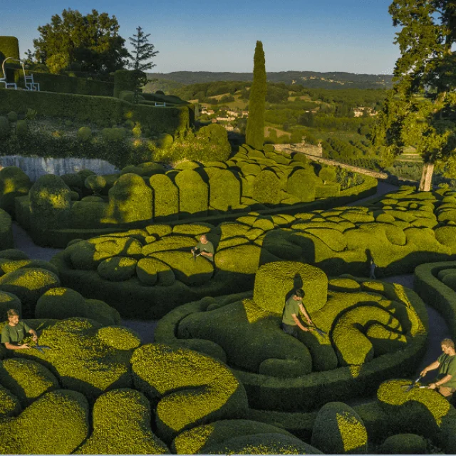 Jardiniers Bastion Marqueyssac Marc Dozier