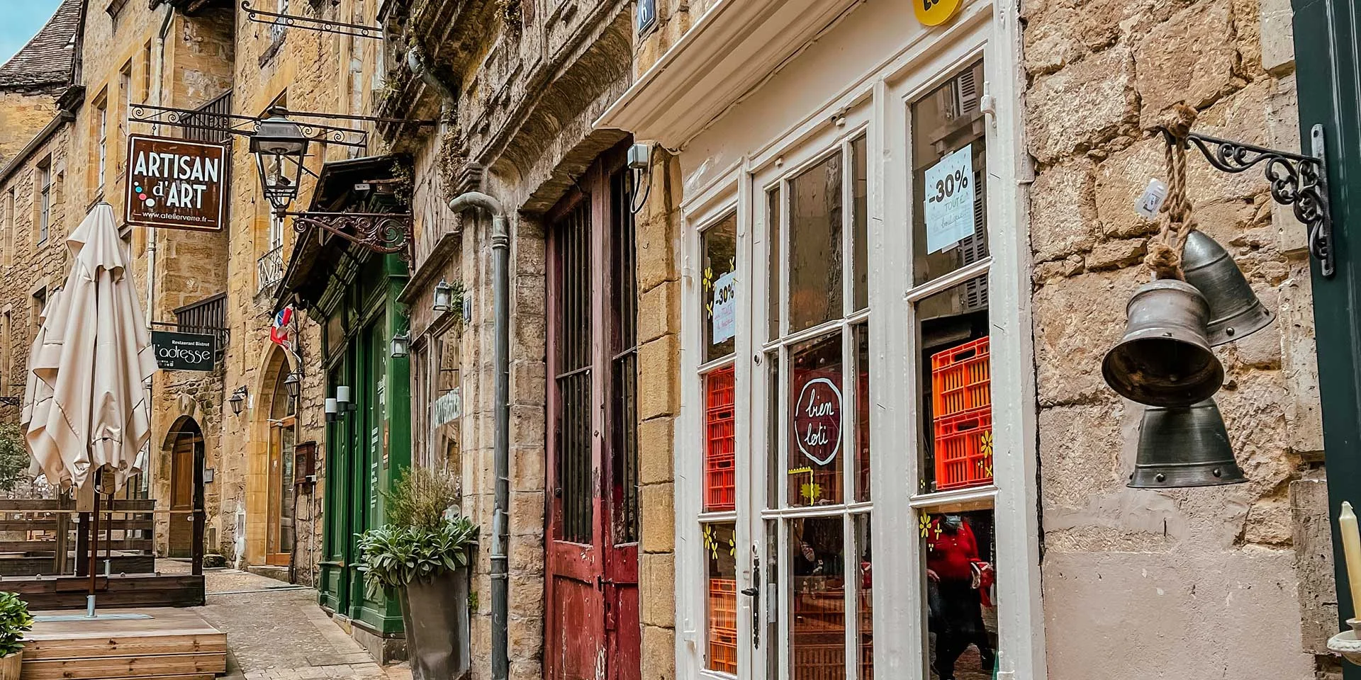 Rue Fénelon à Sarlat