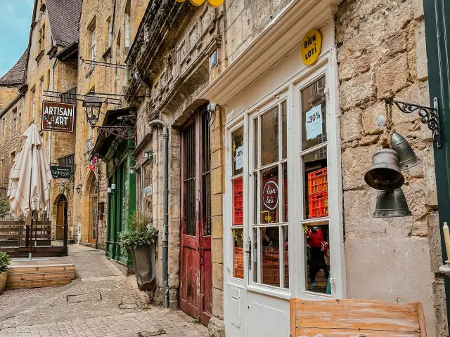 Rue Fénelon à Sarlat