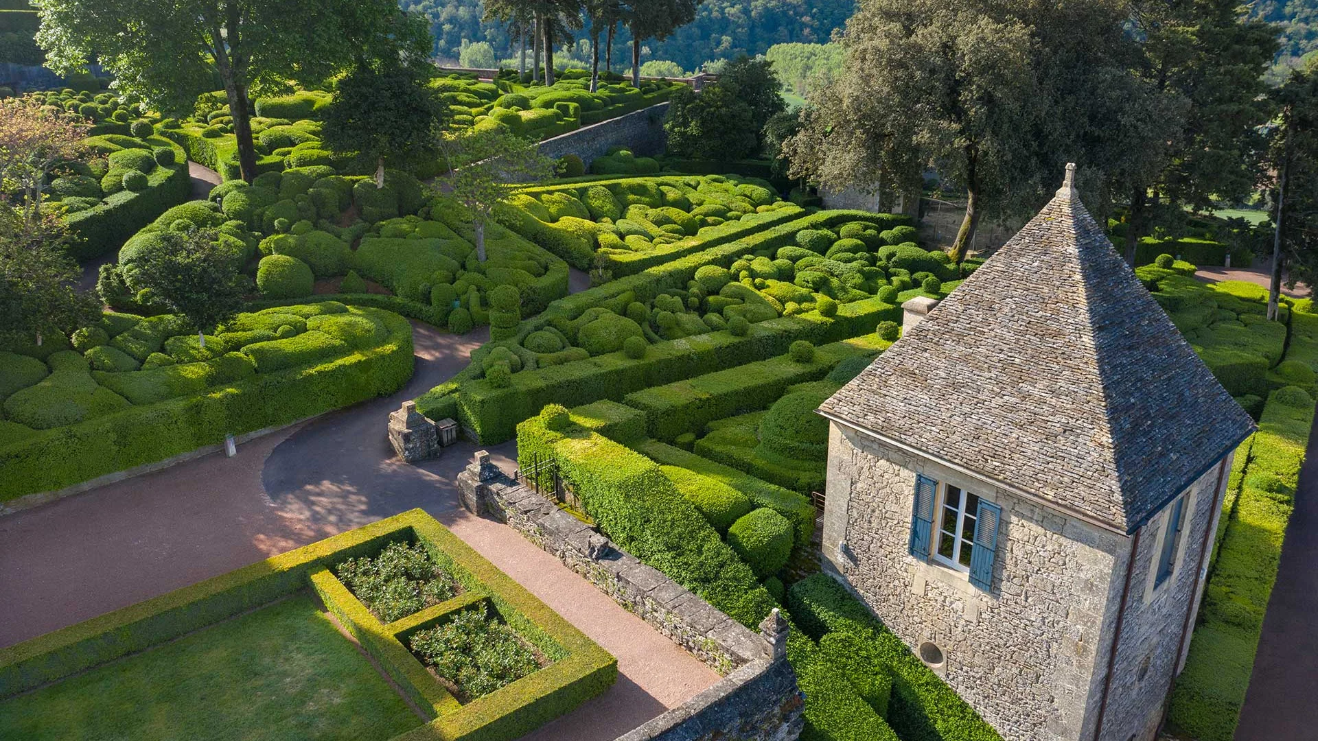 Jardins de Marqueyssac à Vézac