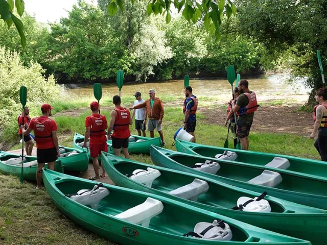 U Academy avec Univerland - Epreuve de canoë