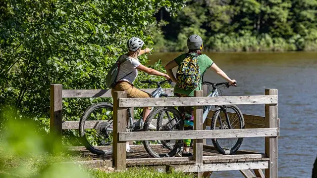 Randonnée à vélo dans le Parc naturel régional Périgord-Limousin