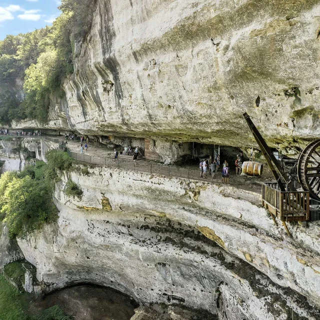 La Roque Saint-Christophe en vallée de la Vézère