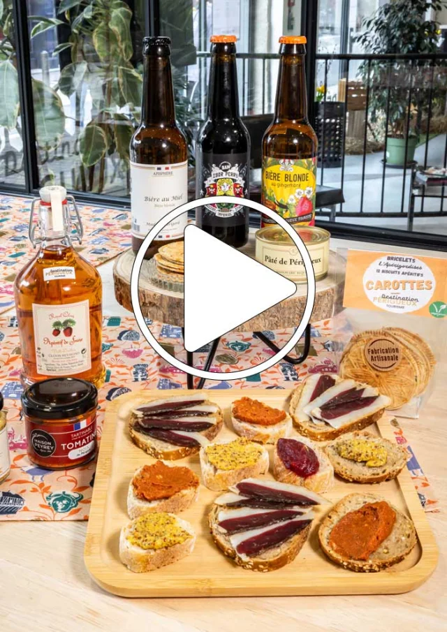 Produits locaux à l'Office de Tourisme Destination Périgueux