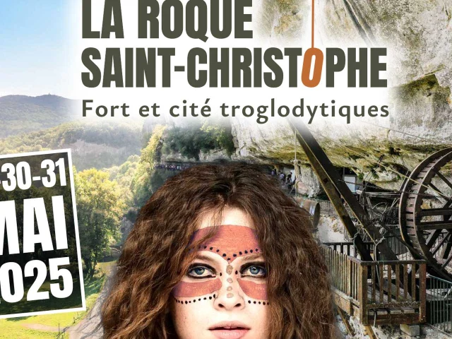 Les Préhistoriales de la Roque Saint-Christophe pour l'Ascension
