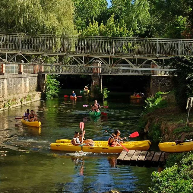 Balade en canoë sur le site du Duellas à Saint-Martial d'Artenset