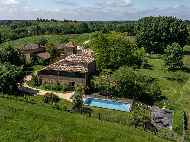 Gite Le Clos des Vignes au Domaine de la Tuque à Biron