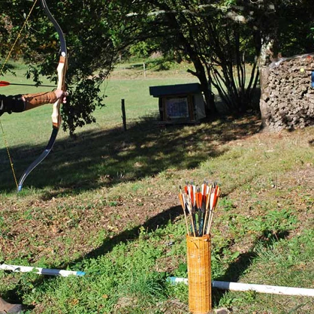 Tir à l'arc Les Elfes à Villamblard