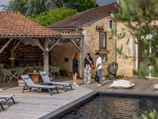 Ô Délices de la Monnerie : Chambres d'hôtes de charme et spa à Bourgnac