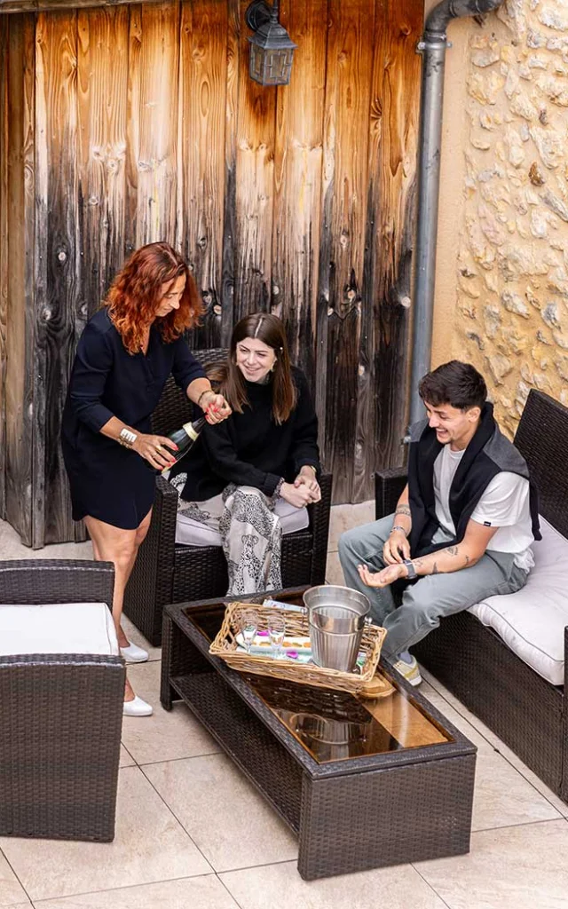 Ô Délices de la Monnerie : Chambres d'hôtes de charme et spa à Bourgnac