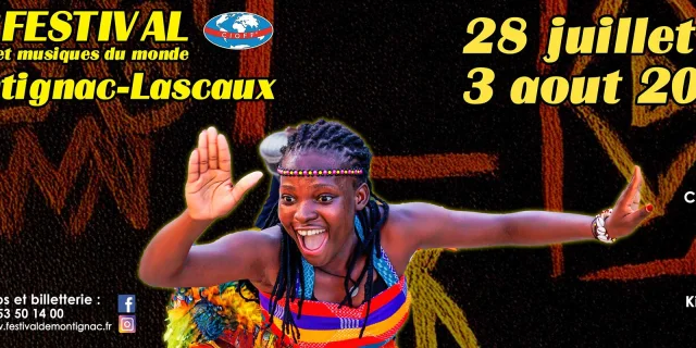 Festival Cultures Aux Coeurs Montignac 2025 Visuel