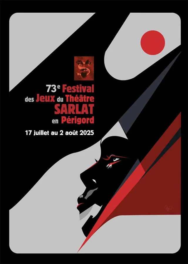 Affiche Festival Jeux Theatre Sarlat 2025