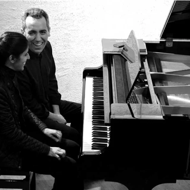 Pia Bose et Antonio Pastor, piano à quatre mains