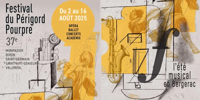 Festival Ete Musical Bergerac 2025 Visuel