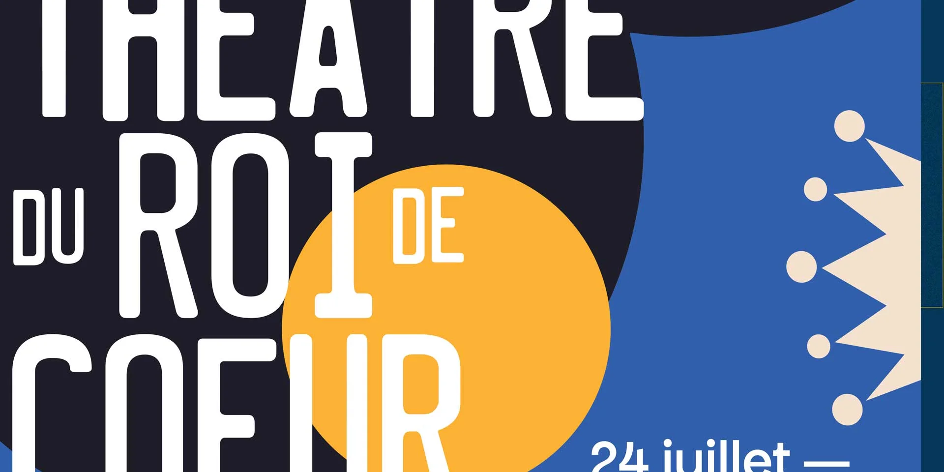Festival Theatre Roi Coeur Maurens 2025 Visuel
